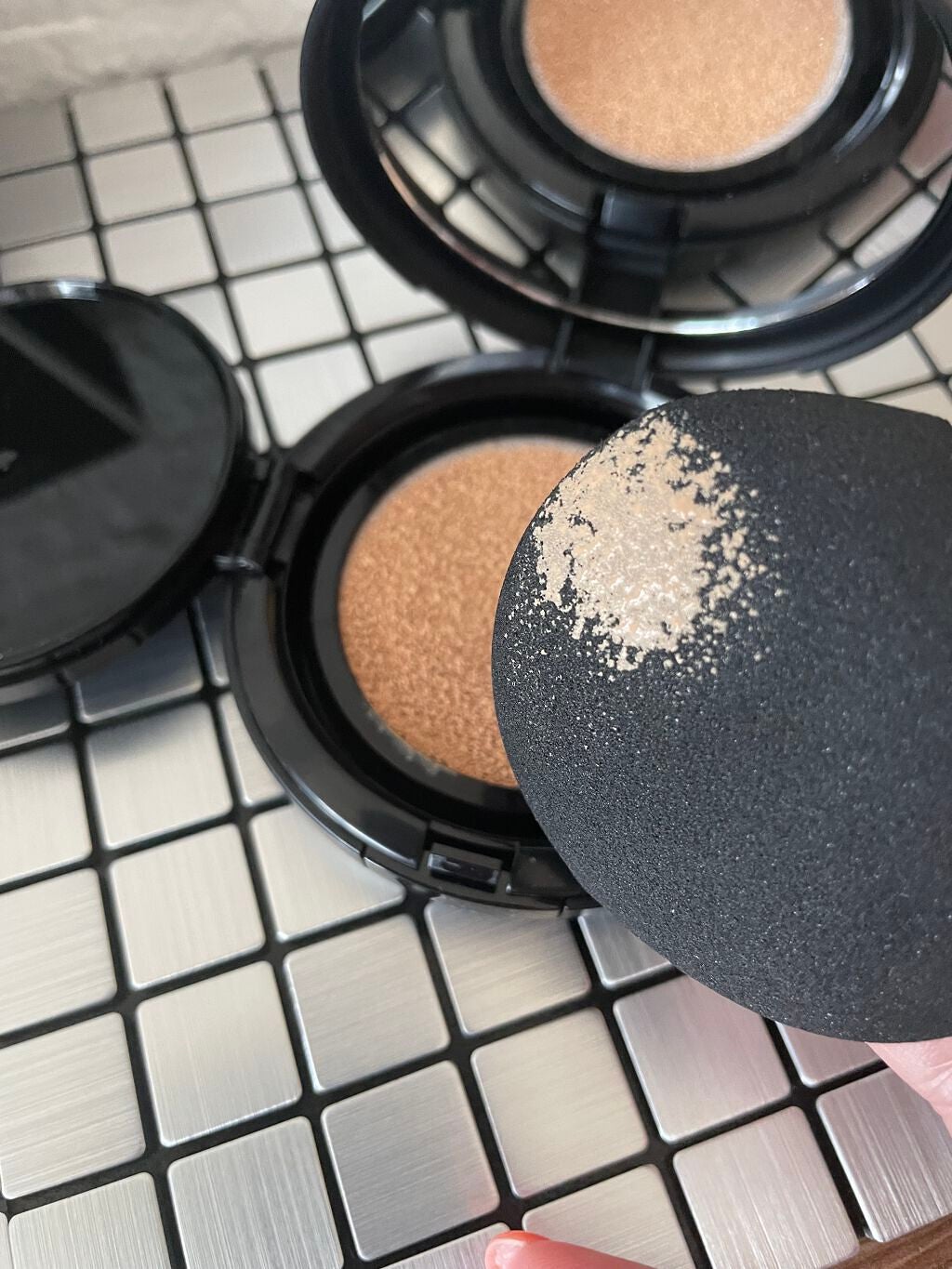 クリエイターズ ロングウェア UV クッション/ブリリアージュ/クッションファンデーションを使ったクチコミ(3枚目)