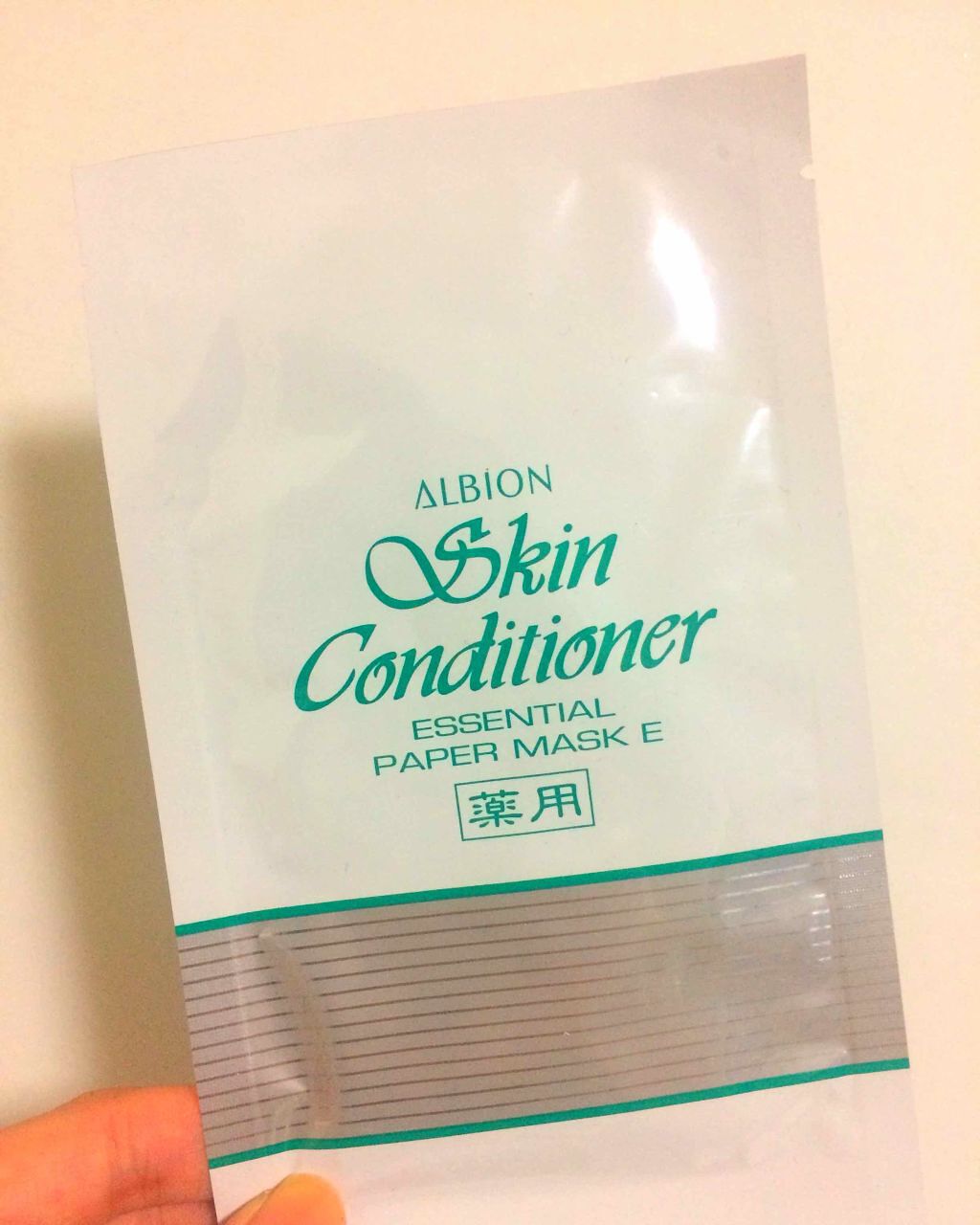 アルビオン 薬用スキンコンディショナー エッセンシャル ペーパーマスク E/ALBION/シートマスク・パックを使ったクチコミ(1枚目)