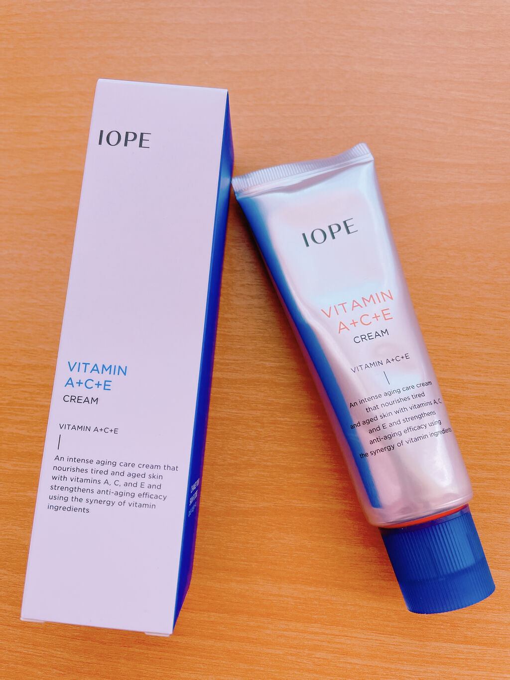 ビタミンACEエースクリーム/IOPE/フェイスクリームを使ったクチコミ（1枚目）