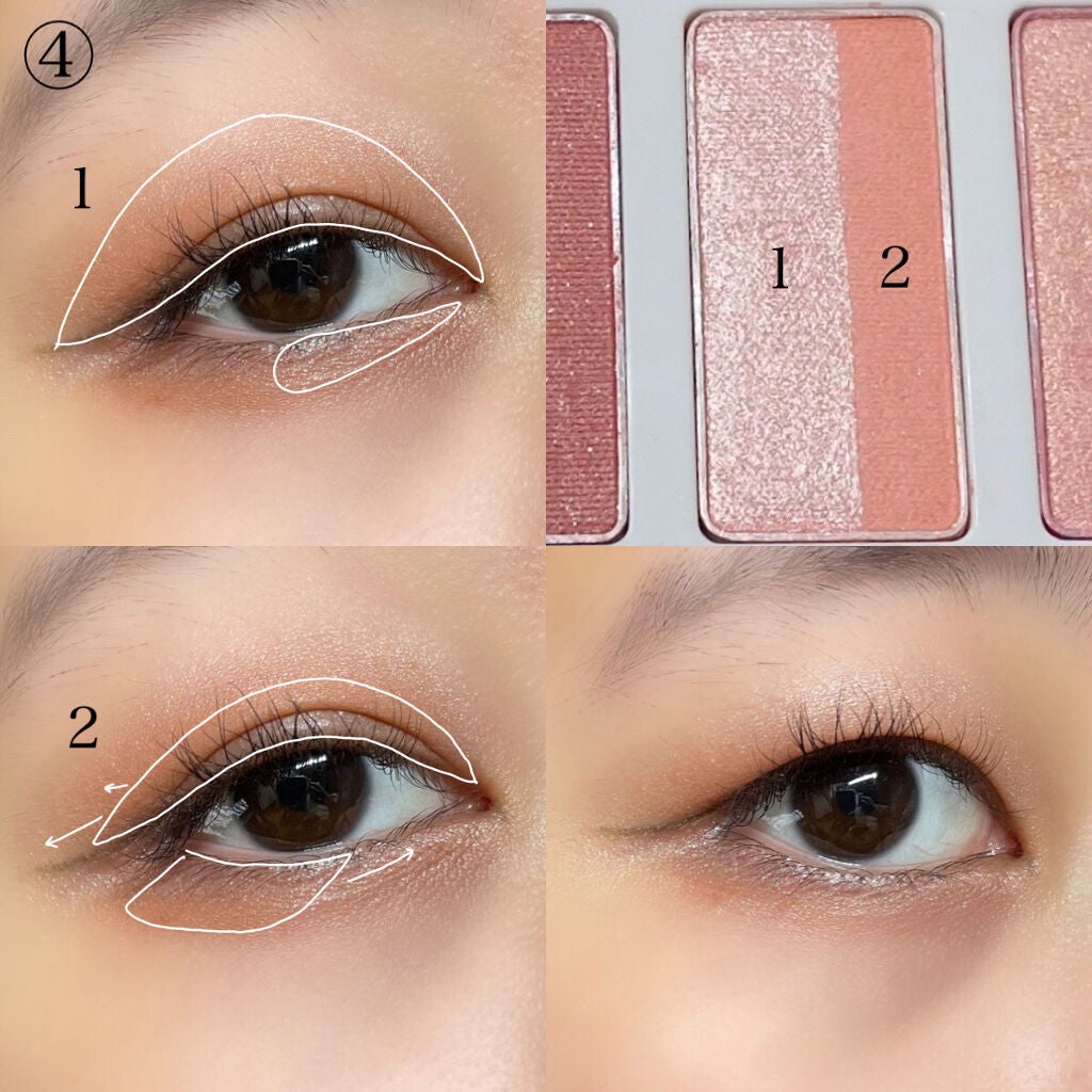 スターライトファントム 10色アイシャドウパレット/HEXZE(ヘックスゼ)/アイシャドウパレットを使ったクチコミ(9枚目)