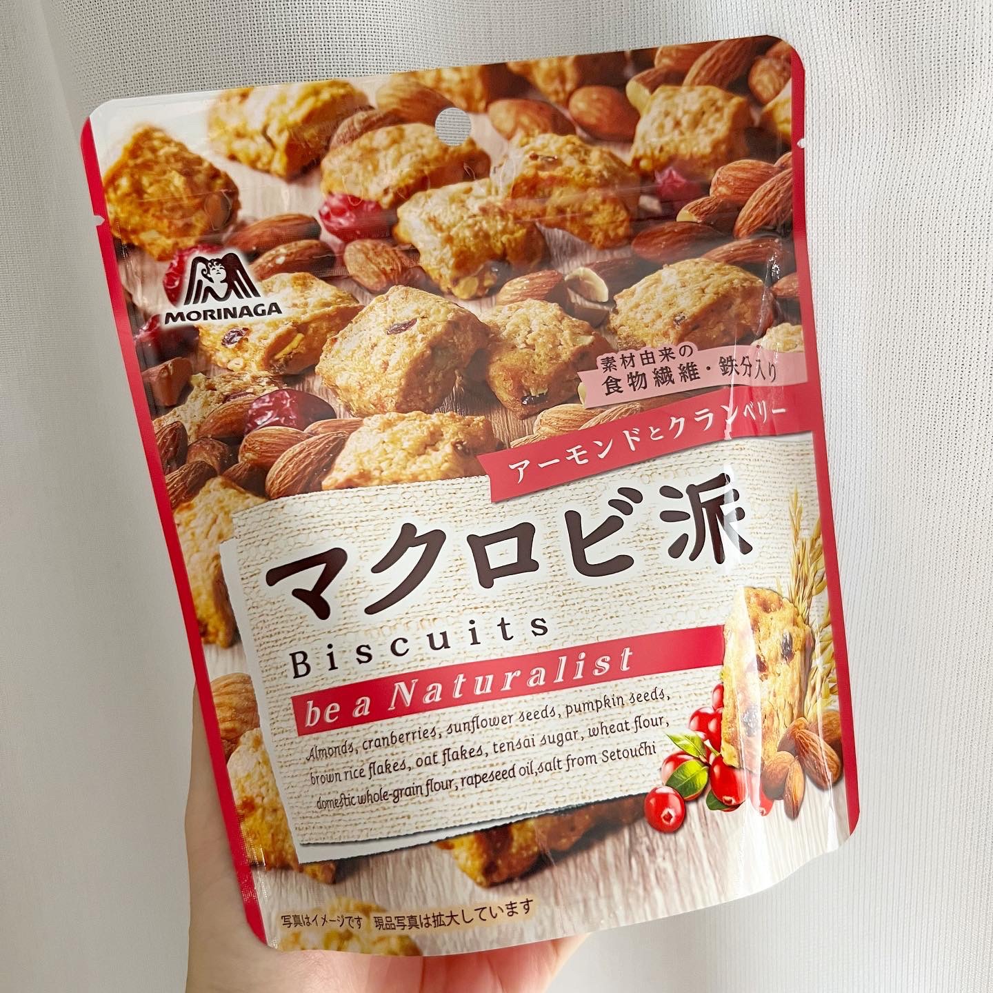 マクロビ派ビスケット/森永製菓/食品を使ったクチコミ（1枚目）