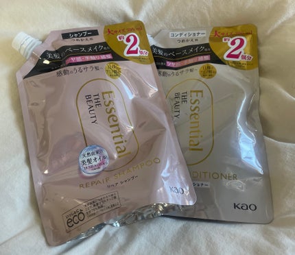 ザビューティ リペアシャンプー・コンディショナー/エッセンシャル/市販シャンプーを使ったクチコミ(1枚目)