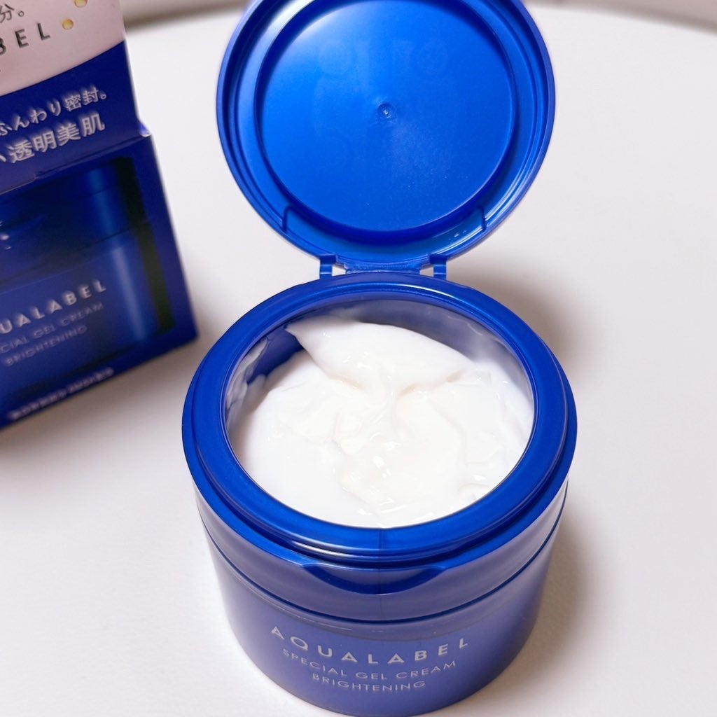スペシャルジェルクリーム EX (ブライトニング) /アクアレーベル/オールインワン化粧品を使ったクチコミ(2枚目)