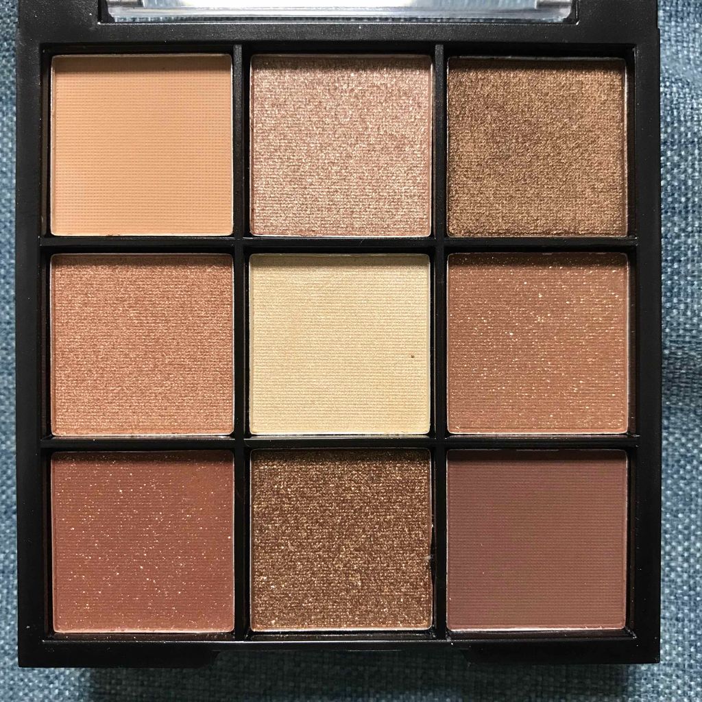 UR GLAM BLOOMING EYE COLOR PALETTE/U R GLAM/アイシャドウパレットを使ったクチコミ(2枚目)