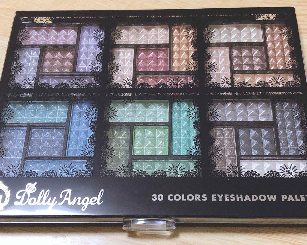 30COLORSEYESHADOWPALETTE/Dolly Angel/アイシャドウパレットを使ったクチコミ(2枚目)