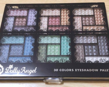 30COLORSEYESHADOWPALETTE/Dolly Angel/アイシャドウパレットを使ったクチコミ（2枚目）