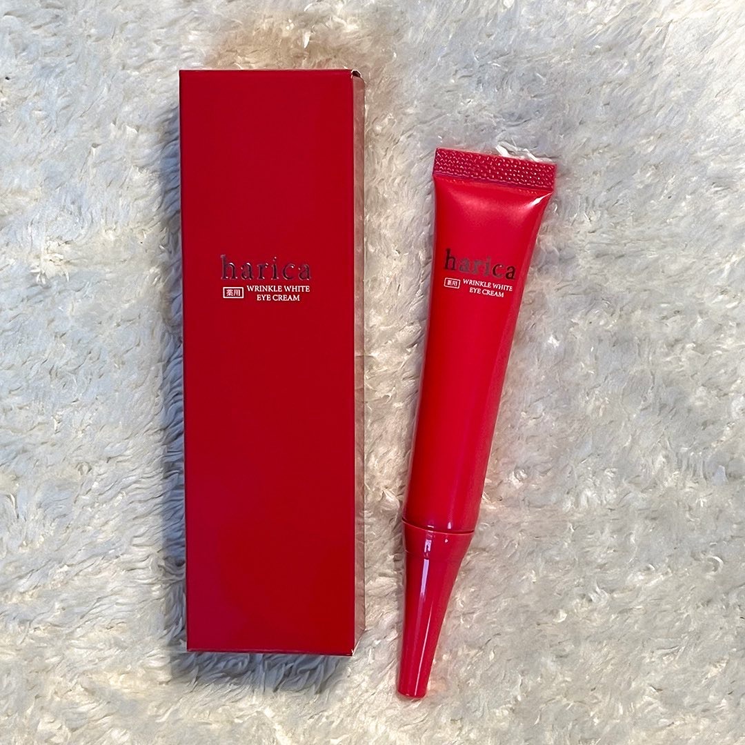 薬用リンクルホワイトアイクリーム/harica/アイケア・アイクリームを使ったクチコミ（1枚目）