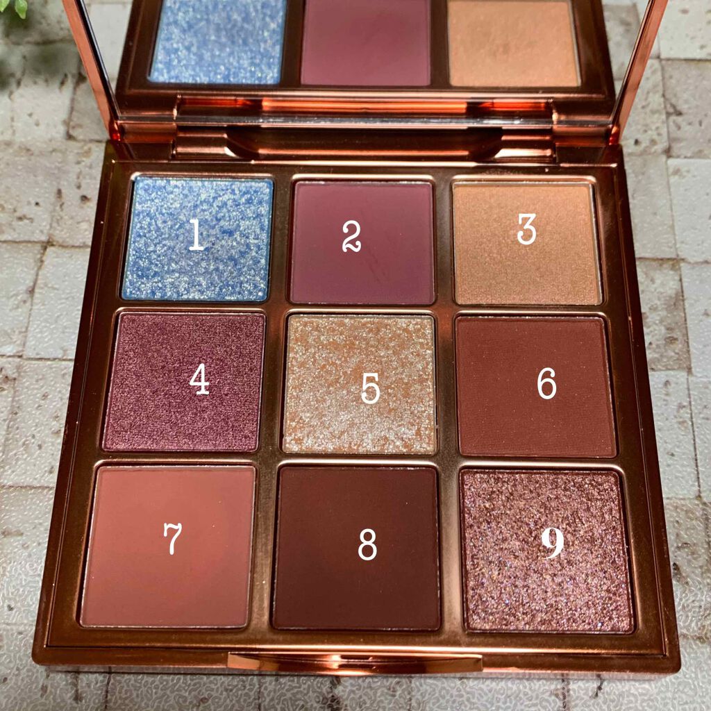 VenusMarble 9色アイシャドウパレット/Venus Marble/アイシャドウパレットを使ったクチコミ(2枚目)
