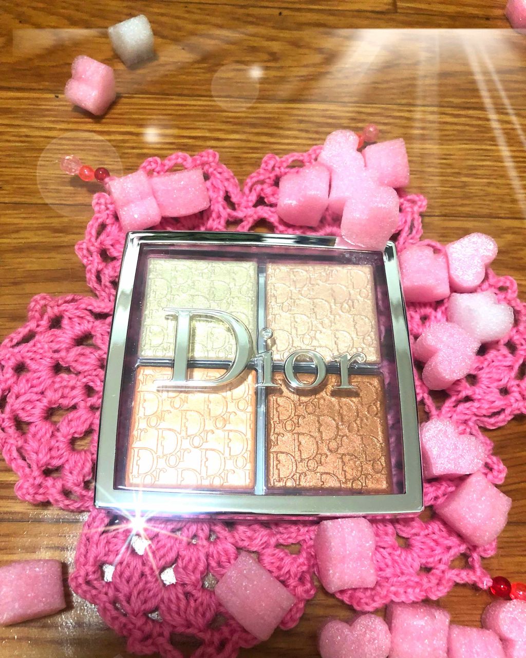 ディオール バックステージ フェイス グロウ パレット/Dior/ハイライトを使ったクチコミ(1枚目)