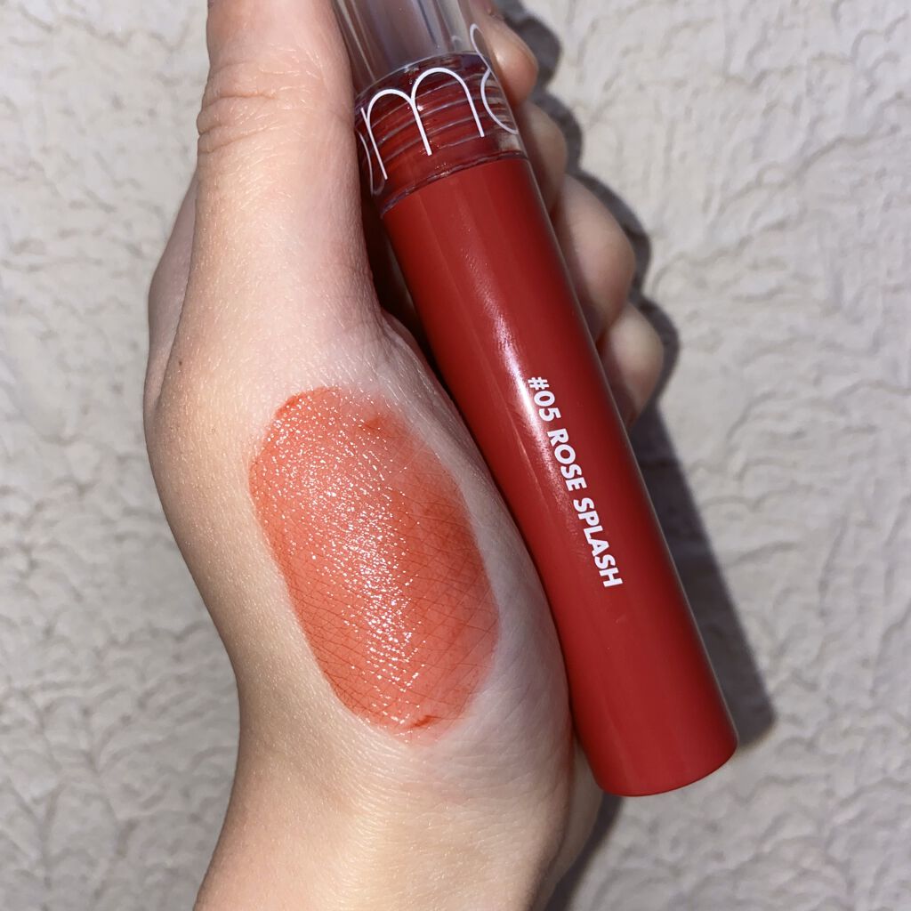 グラスティングウォーターティント/rom&nd/リップティントを使ったクチコミ（1枚目）