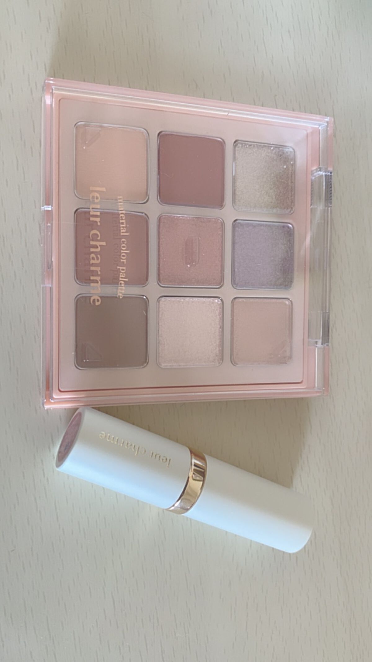 マテリアルカラーパレット/leur charme/アイシャドウパレットを使ったクチコミ（2枚目）