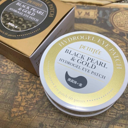 ブラックパール&ゴールド ハイドロゲル アイパッチ/Petitfee/アイケア・アイクリームを使ったクチコミ(1枚目)