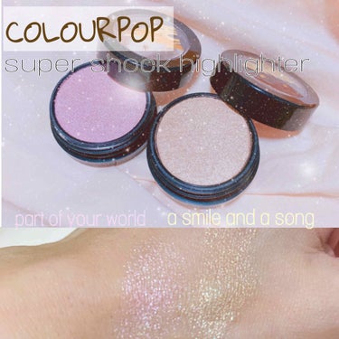 Super Shock Highlighter/ColourPop/パウダーハイライトを使ったクチコミ（1枚目）