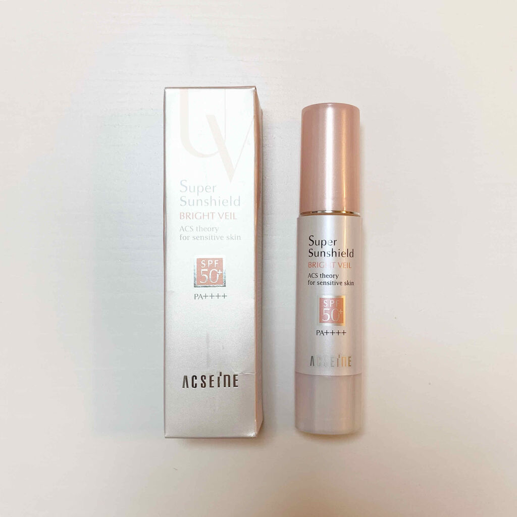 スーパーサンシールド ブライトヴェール/ACSEINE/化粧下地を使ったクチコミ（2枚目）