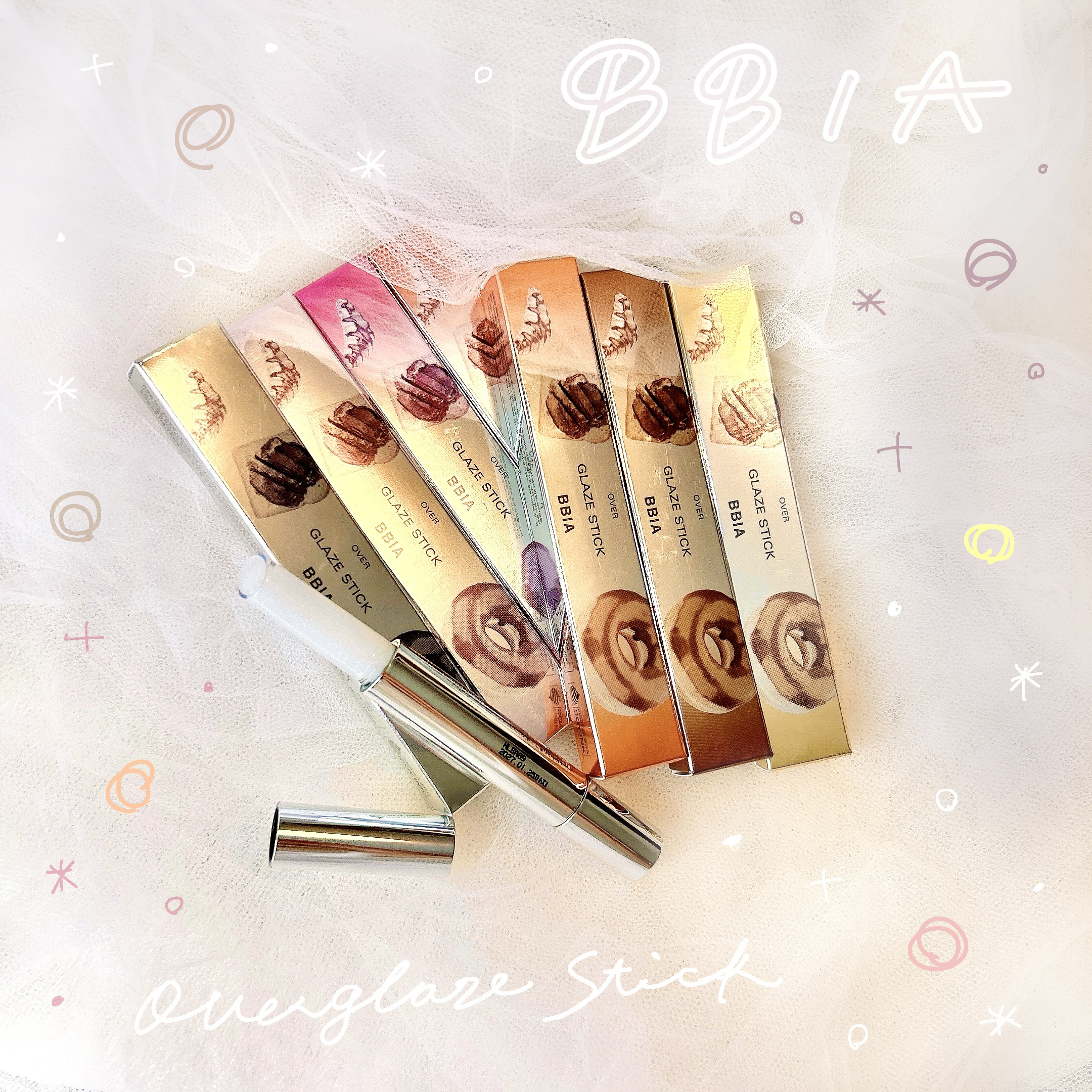 オーバーグレイズスティック 02 キャンディグレイズ/BBIA/口紅を使ったクチコミ（1枚目）