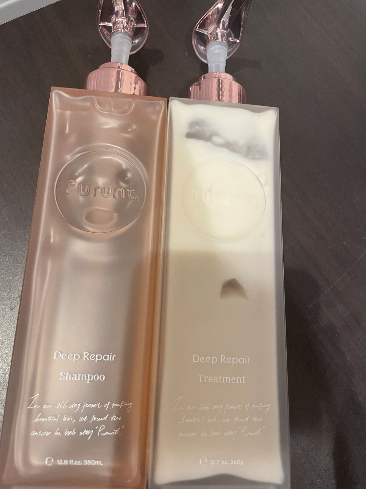 プルント ディープリペア美容液シャンプー／トリートメント/Purunt./市販シャンプーを使ったクチコミ（2枚目）