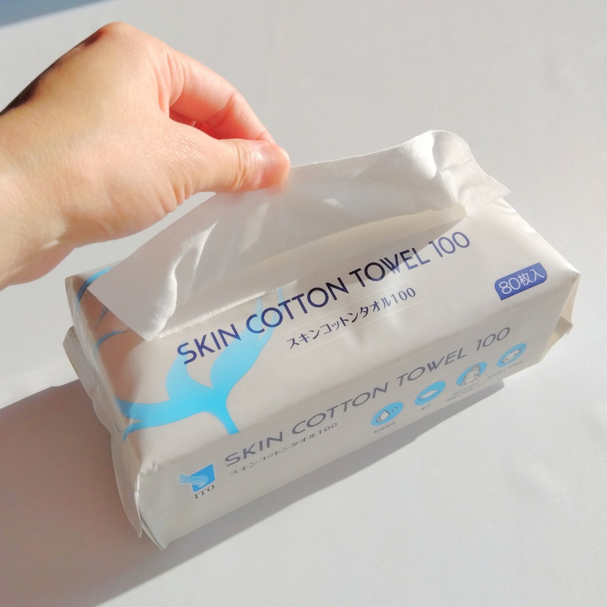 スキンコットンタオル/ITO/クレンジングタオルを使ったクチコミ（3枚目）