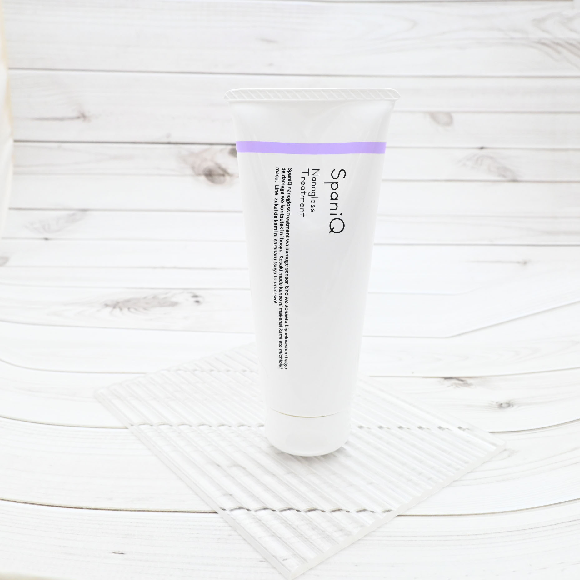 ナノグロストリートメント/SpaniQ/洗い流すヘアトリートメントを使ったクチコミ（2枚目）