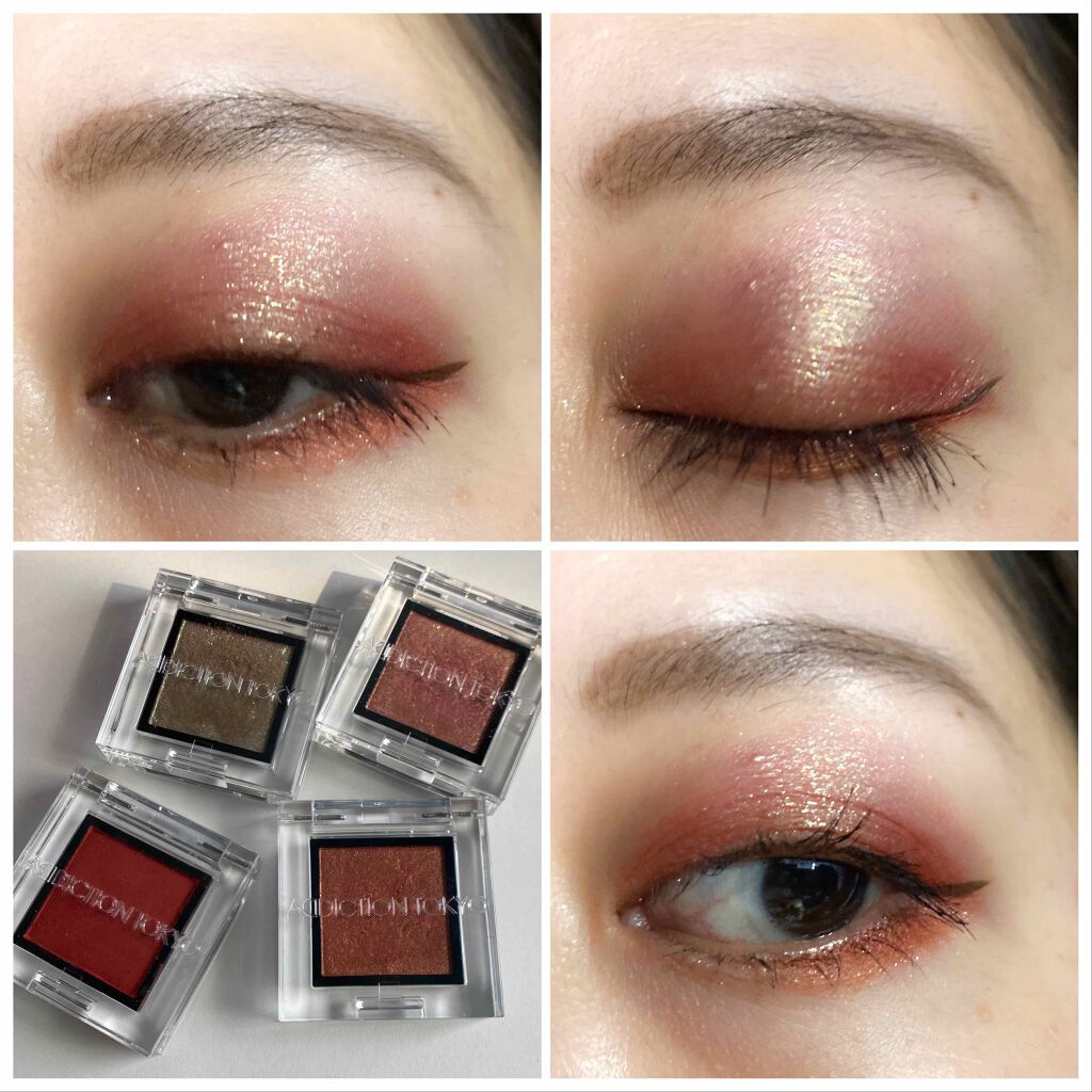 アディクション ザ アイシャドウ マット 024M Dark Saffron/ADDICTION/単色アイシャドウを使ったクチコミ（1枚目）