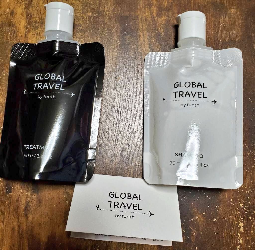 シャンプー／トリートメント/GLOBAL TRAVEL/市販シャンプーを使ったクチコミ（1枚目）