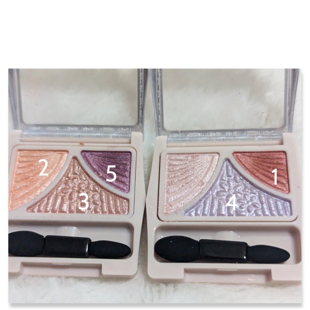 ジューシーピュアアイズ/キャンメイク/アイシャドウパレットを使ったクチコミ(3枚目)