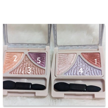 ジューシーピュアアイズ/キャンメイク/アイシャドウパレットを使ったクチコミ(3枚目)