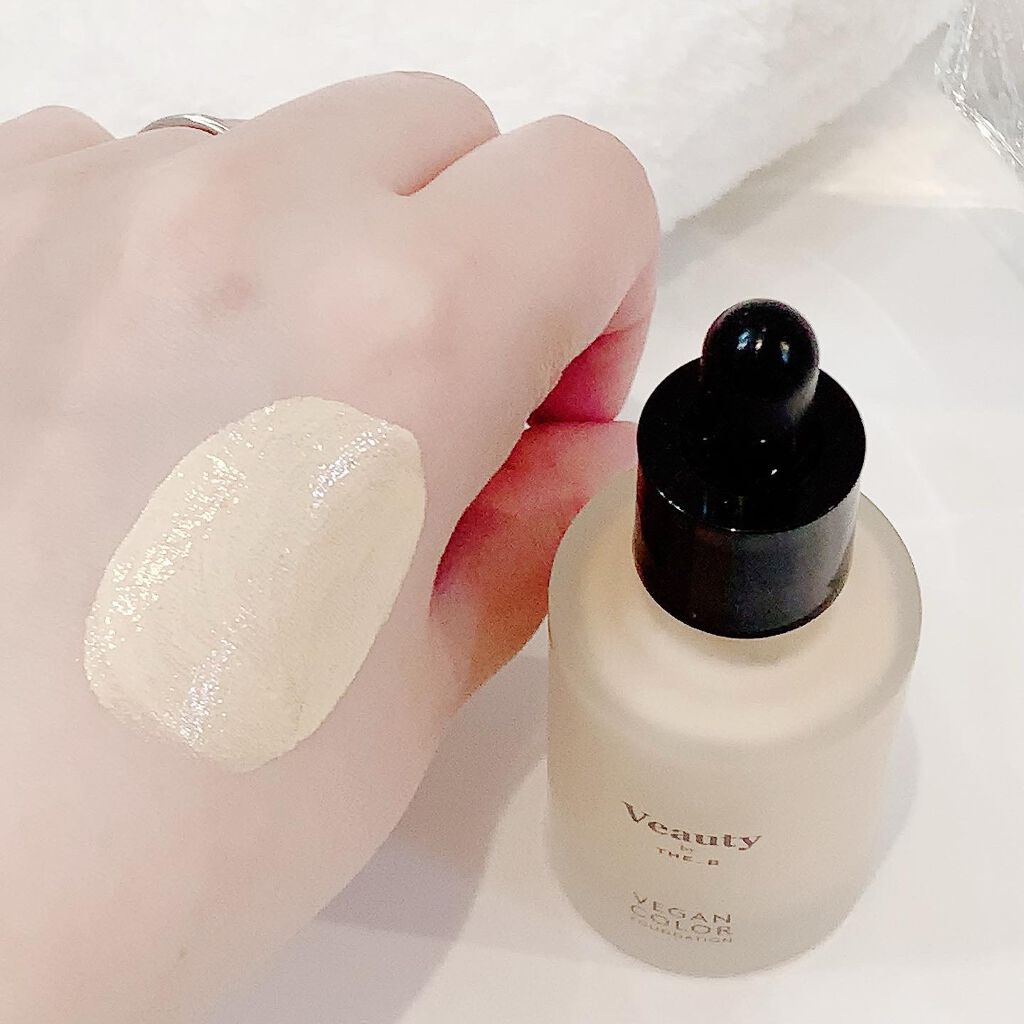 ヴィーガン カラーファンデーション/Veauty by THE_B/リキッドファンデーションを使ったクチコミ(3枚目)