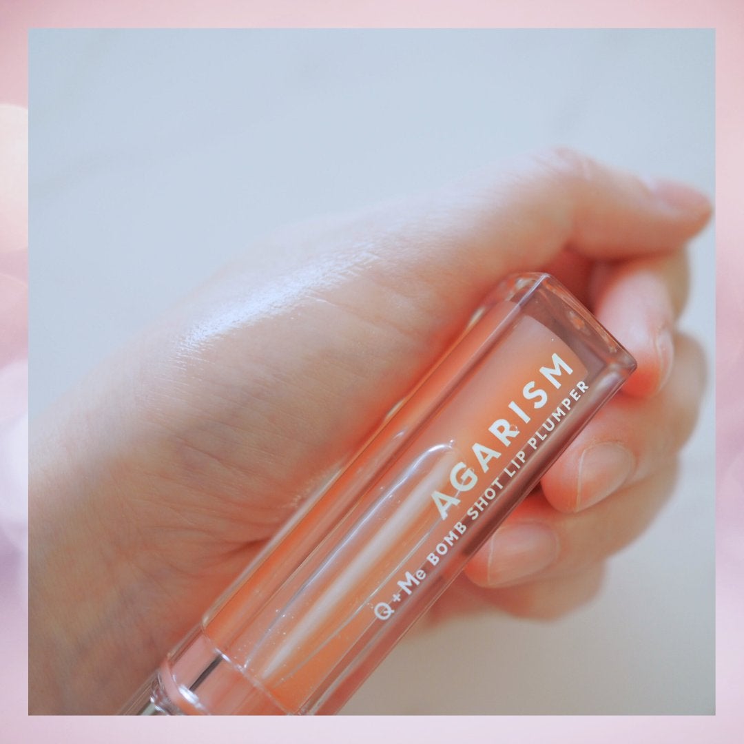 キューミ―ボムショットリッププランパー/AGARISM/リッププランパーを使ったクチコミ(3枚目)