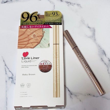 ラブ・ライナー リキッドアイライナーR3/ラブ・ライナー/リキッドアイライナーを使ったクチコミ(1枚目)