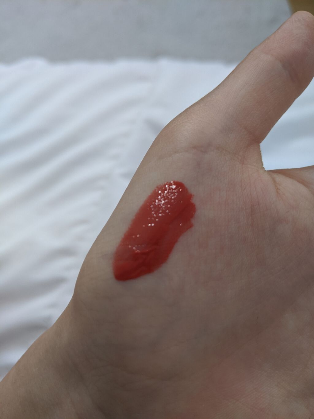 ジューシーラスティングティント/rom&nd/リップティントを使ったクチコミ(3枚目)