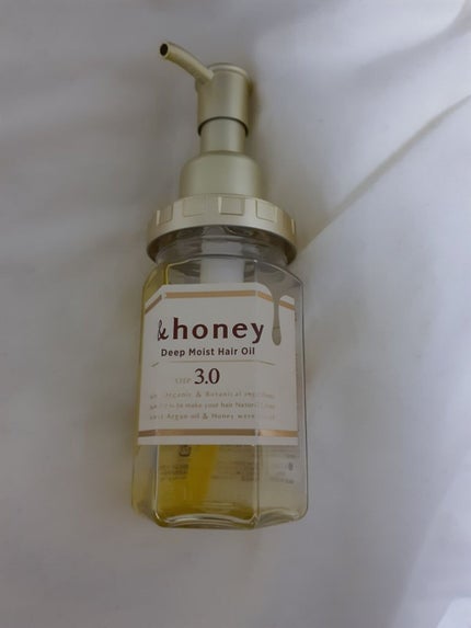 ディープモイスト ヘアオイル3.0/&honey/ヘアオイルを使ったクチコミ(1枚目)