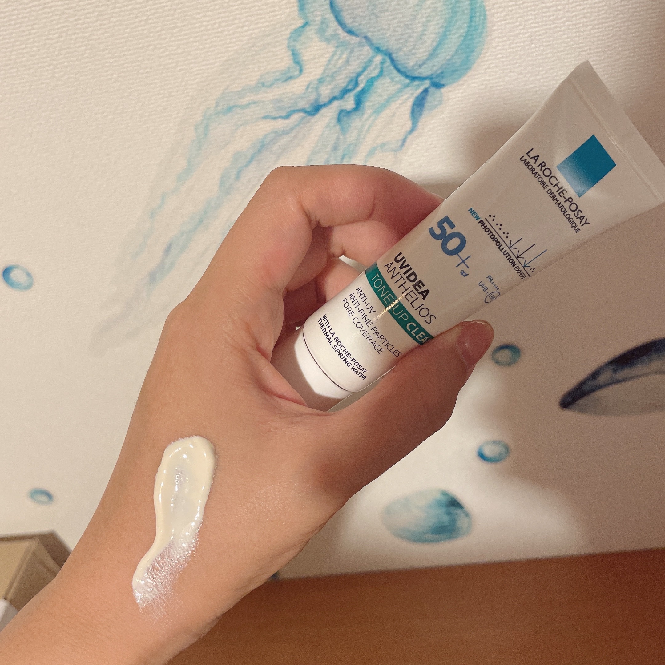 UVイデア XL プロテクショントーンアップ ローズ/ラ ロッシュ ポゼ/日焼け止めクリームを使ったクチコミ（2枚目）