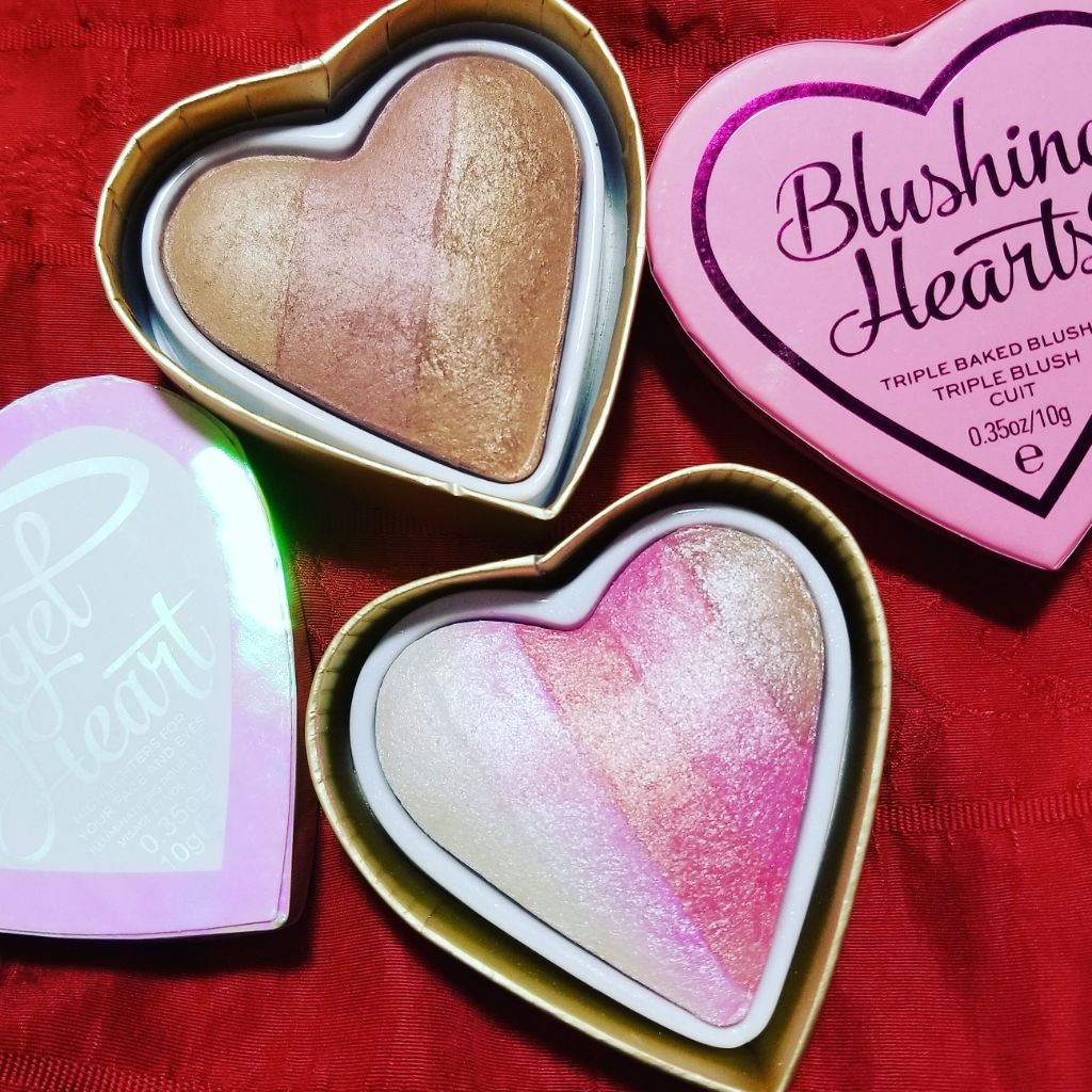 ブラッシング ハート/MAKEUP REVOLUTION/パウダーチークを使ったクチコミ（1枚目）