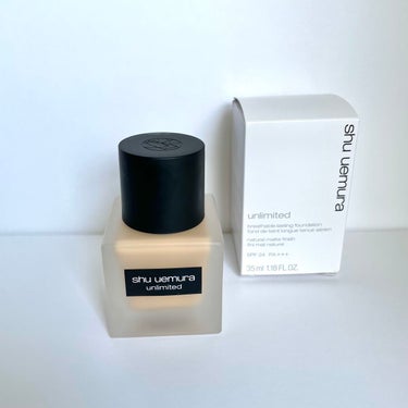 アンリミテッド ラスティング フルイド/shu uemura/リキッドファンデーションを使ったクチコミ（3枚目）