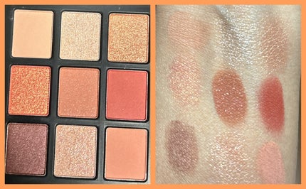 エトワルローズ 9色アイシャドウ 05 ミニョン/Étoile Rose/アイシャドウパレットを使ったクチコミ(3枚目)