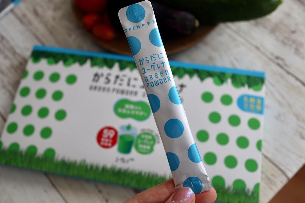 グリーンパウダー乳酸菌/からだにユーグレナ/健康サプリメントを使ったクチコミ（2枚目）