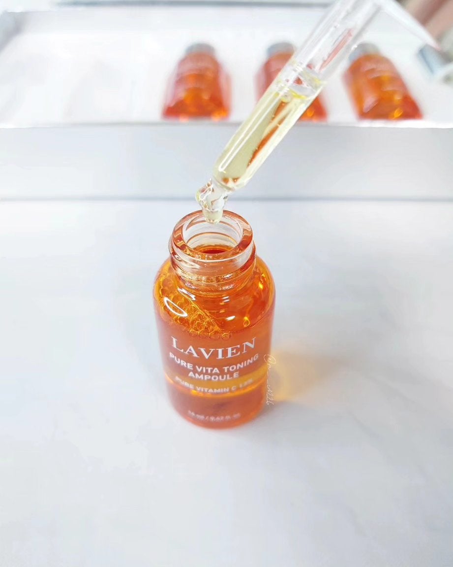ビタトーニングアンプル/LAVIEN/美容液を使ったクチコミ(4枚目)