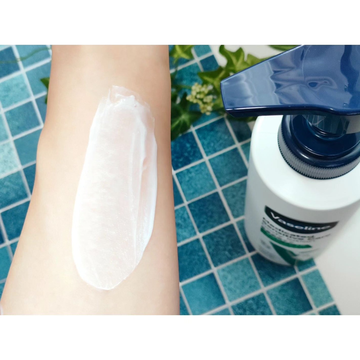 メディケイティッド センシティブケア ボディローション うるおいケア <医薬部外品>/ヴァセリン/ボディローションを使ったクチコミ(4枚目)