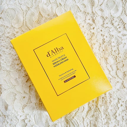 ホワイトトリュフセラムアンドクリームモデリングマスク/ダルバ/洗い流すパック・マスクを使ったクチコミ(7枚目)