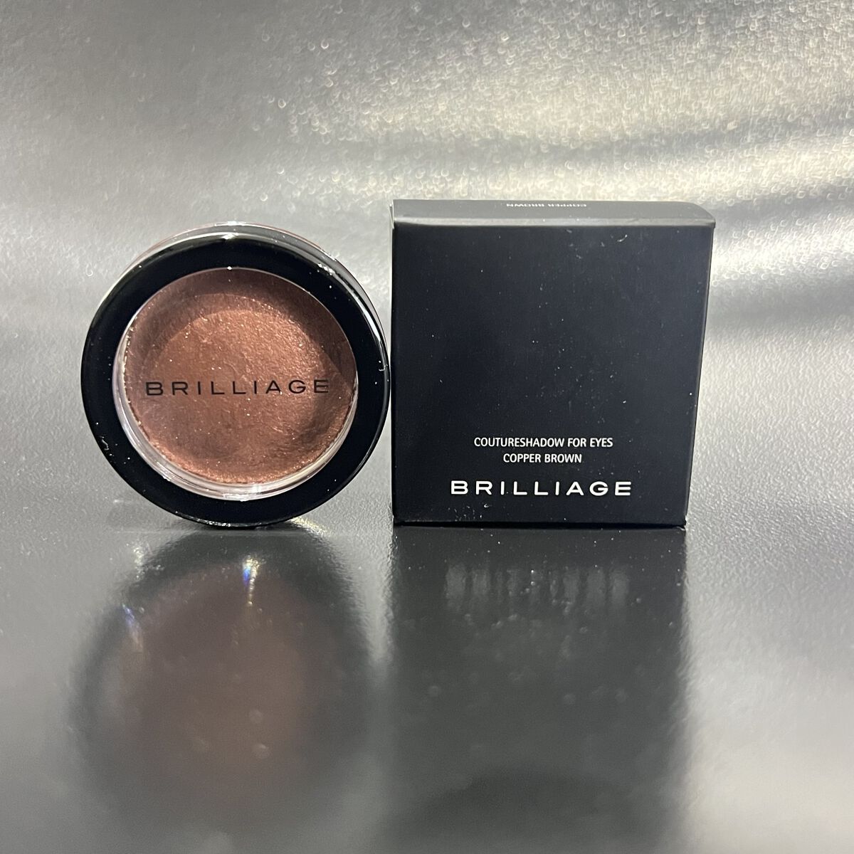 クチュールシャドーフォーアイズ コッパーブラウン/ブリリアージュ/ジェル・クリームアイシャドウを使ったクチコミ（1枚目）