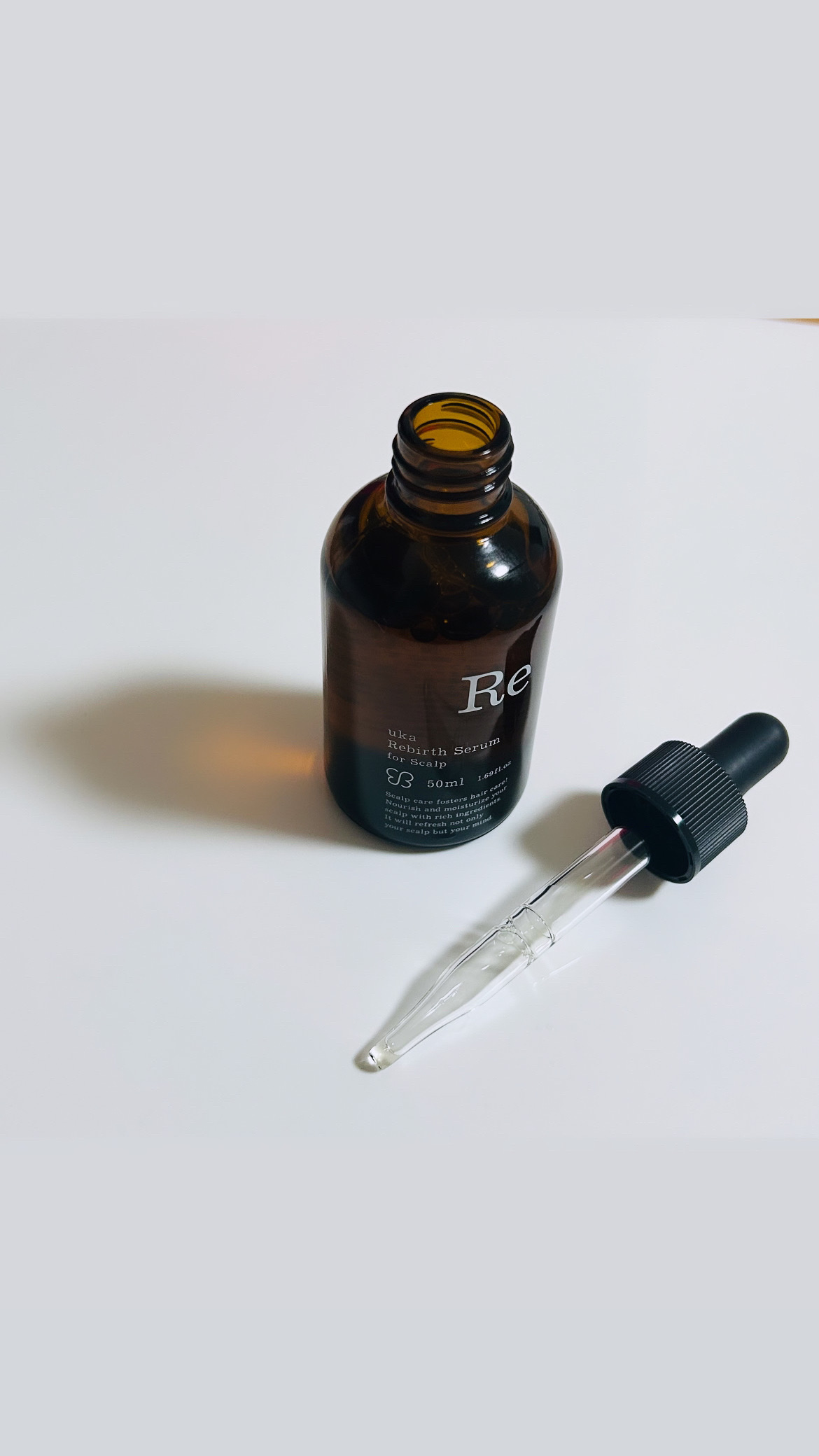 uka Rebirth Serum for Scalp/uka/頭皮ローションを使ったクチコミ（2枚目）