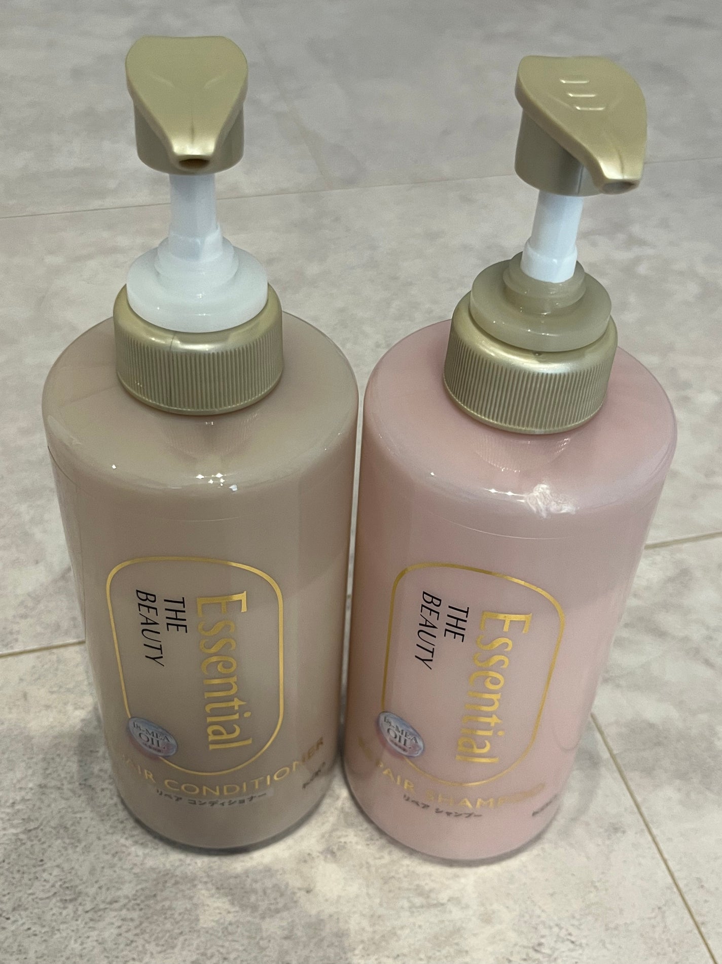 ザビューティ リペアシャンプー・コンディショナー/エッセンシャル/市販シャンプーを使ったクチコミ(1枚目)