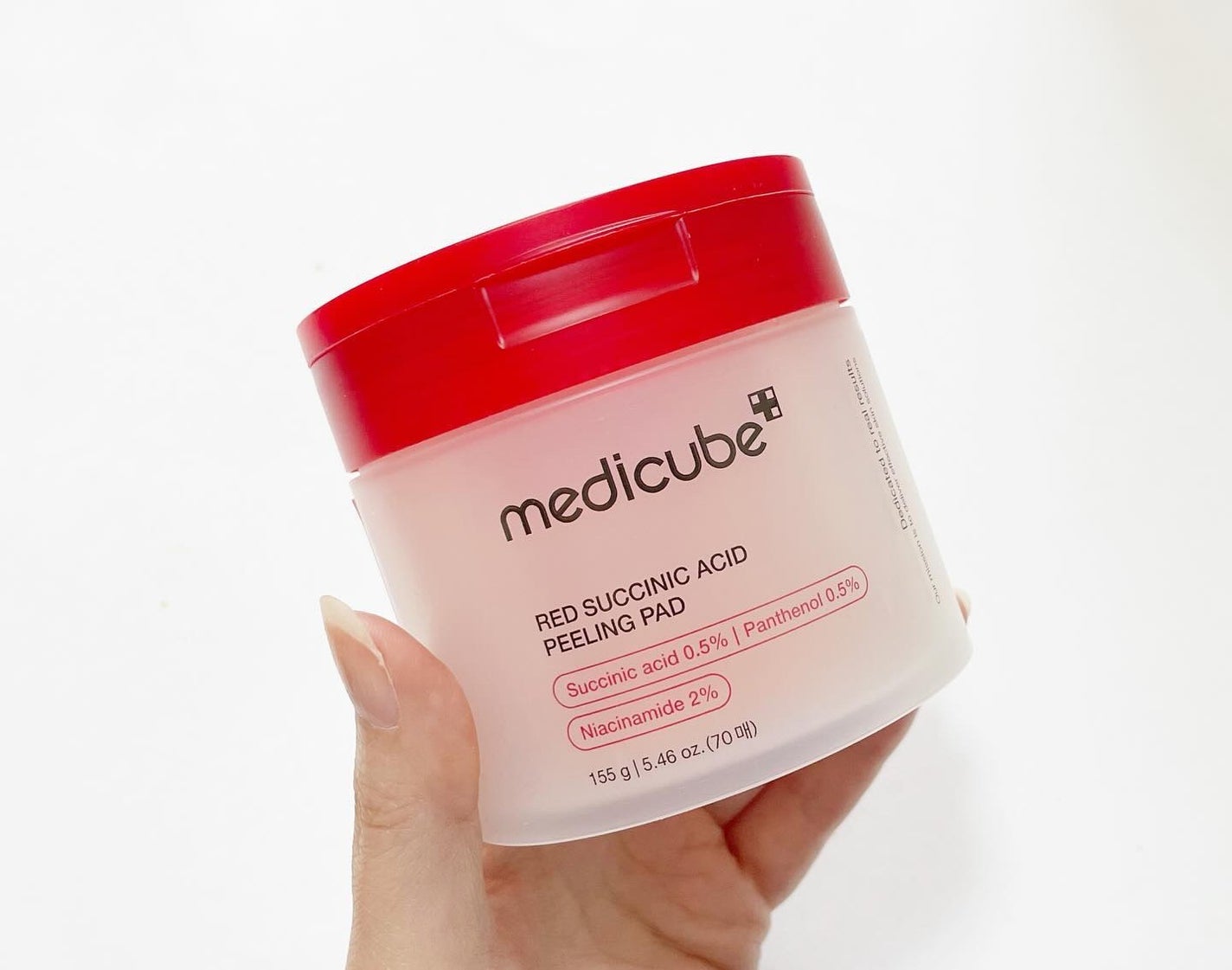 レッドアクネピーリングパッド/MEDICUBE/トナーパッドを使ったクチコミ(4枚目)