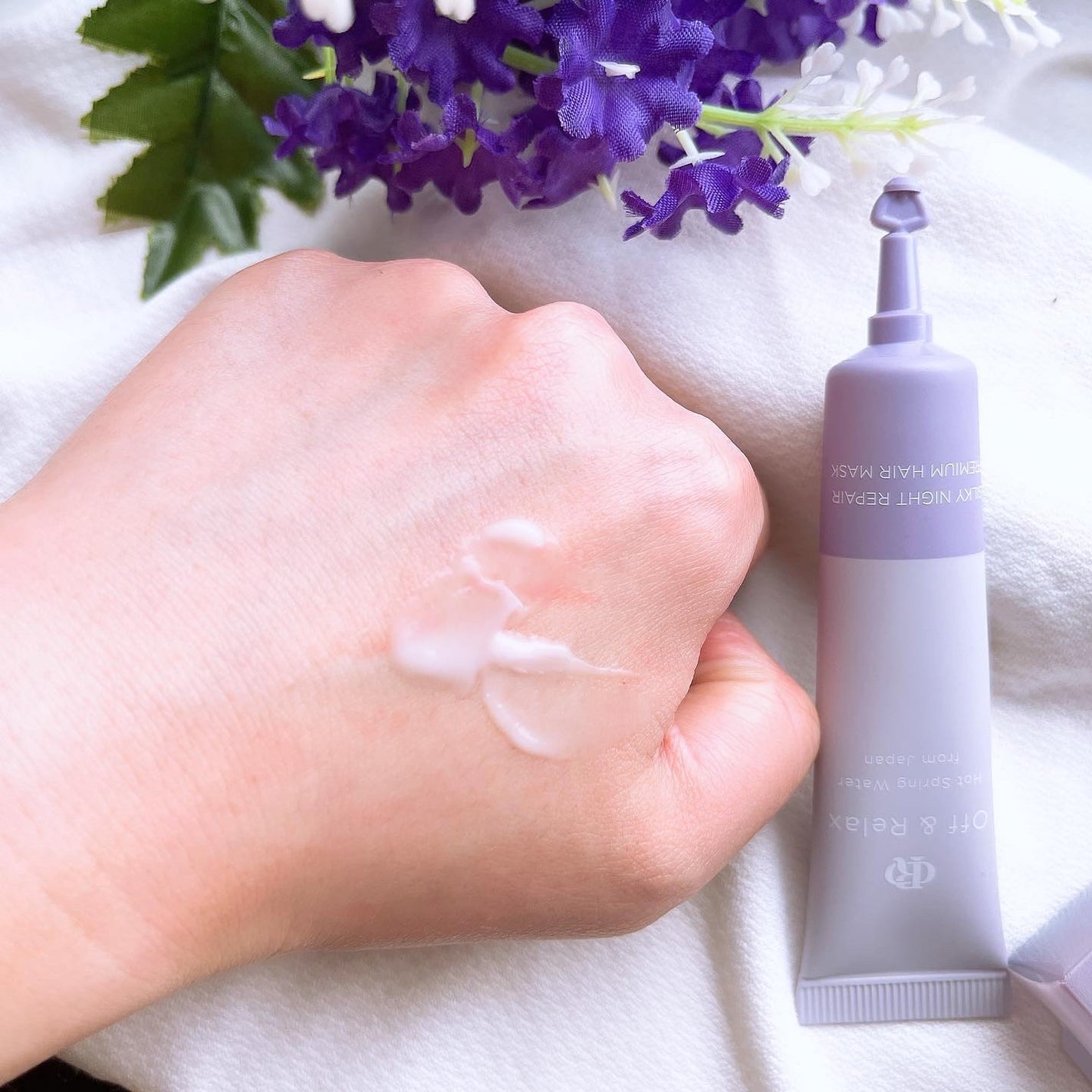 ORシルキーナイトリペアプレミアムマスク/Off&Relax/ヘアマスク・ヘアパックを使ったクチコミ(3枚目)