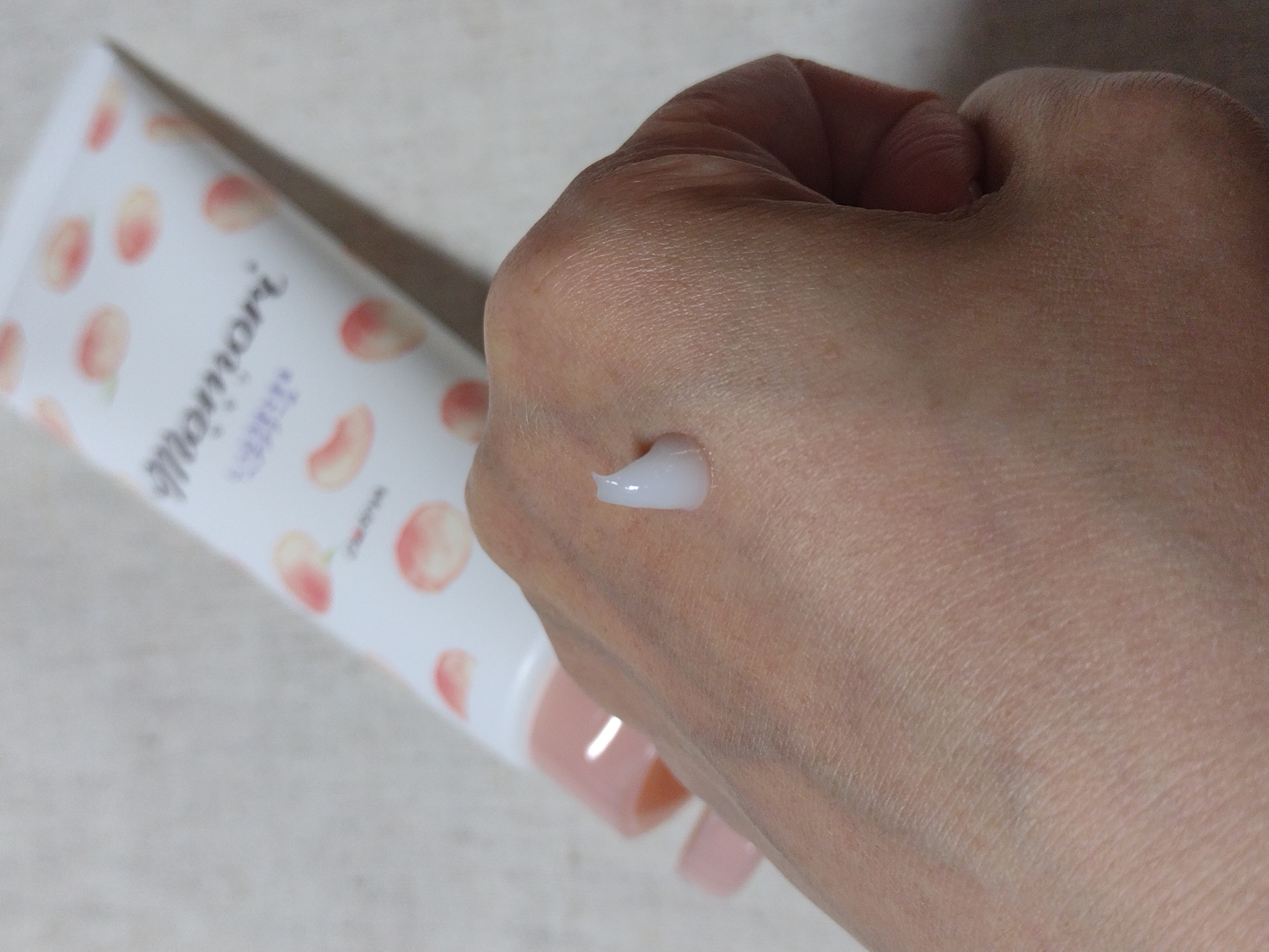 しっとりまとまるヘアクリーム /モモリ/ヘアミルクを使ったクチコミ（3枚目）