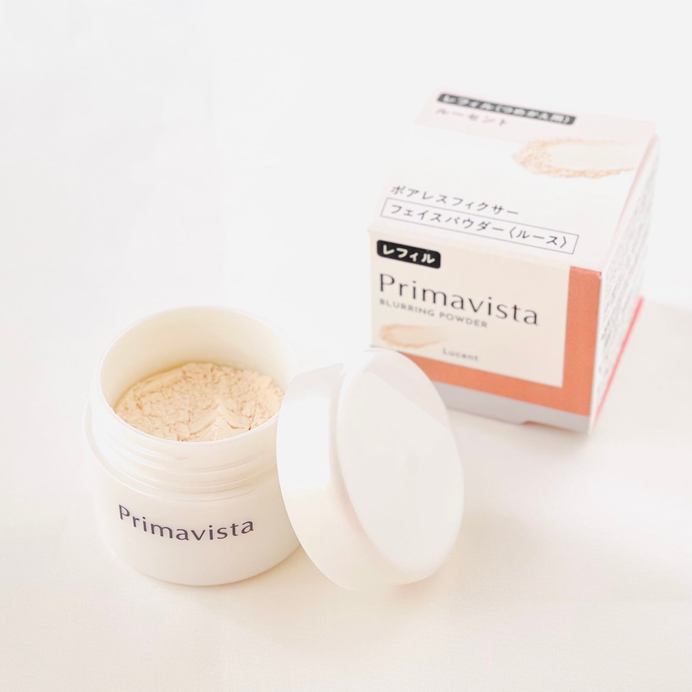 ポアレスフィクサー/プリマヴィスタ/ルースパウダーを使ったクチコミ(1枚目)