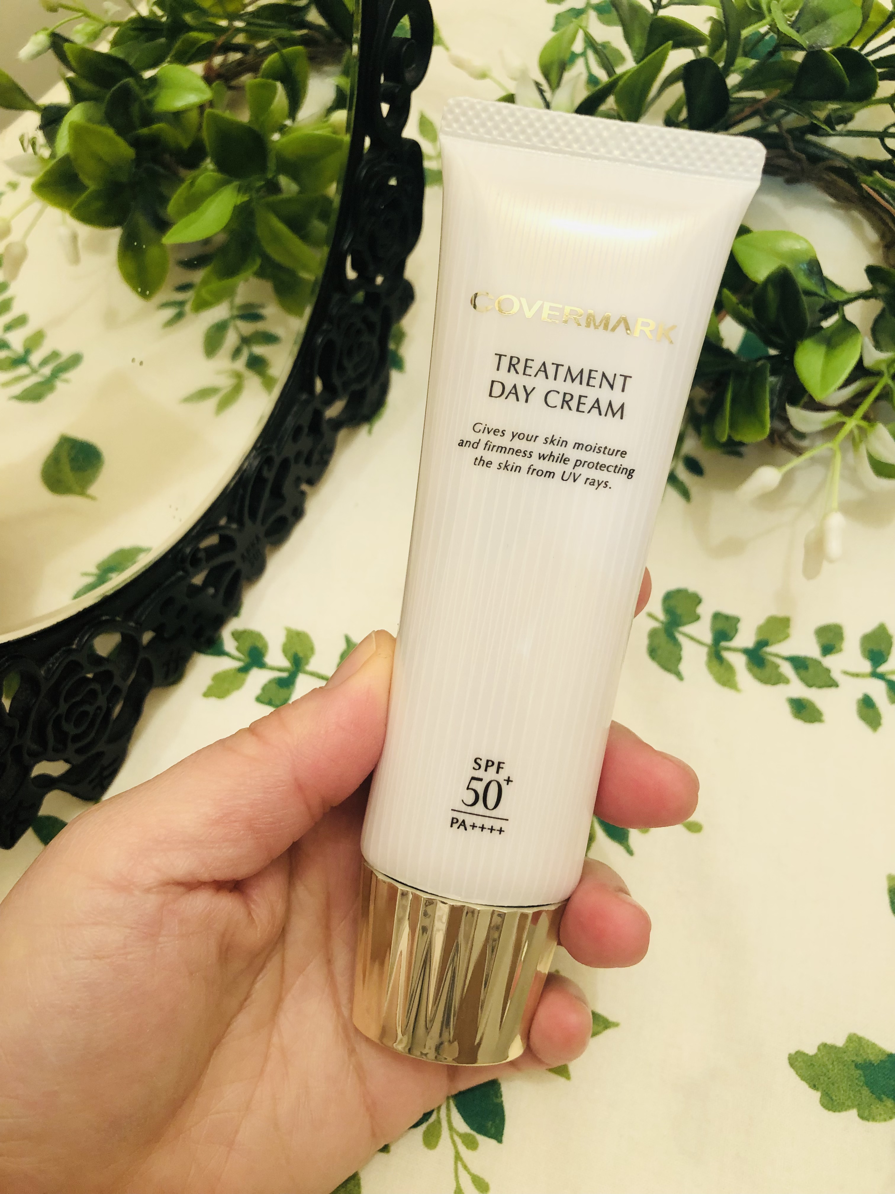 トリートメント デイ クリーム/COVERMARK/日焼け止めクリームを使ったクチコミ（1枚目）