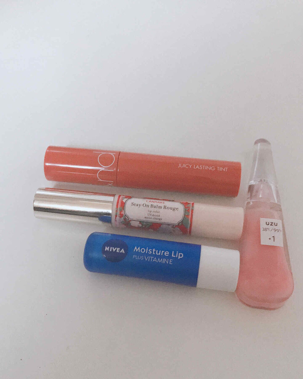 ジューシーラスティングティント/rom&nd/リップティントを使ったクチコミ（2枚目）