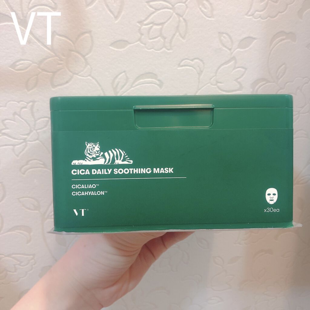 CICA デイリースージングマスク/VT/シートマスク・パックを使ったクチコミ（1枚目）