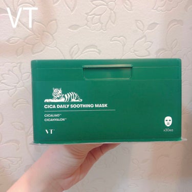 VT Cosmetics　CICA デイリー スージング マスク

🌳言わずと知れた名品👏
毎日のパックにもってこいな大容量で、
さっぱりしたテクスチャ

🌳シカのマスクだから鎮静効果が
あるんだけど、